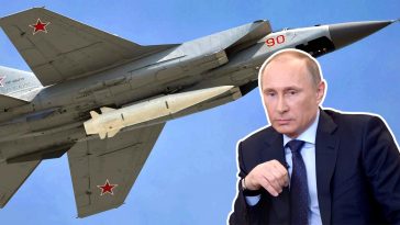 rosja pocisk hipersoniczny kindżał