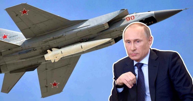 rosja pocisk hipersoniczny kindżał