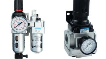 zespół przygotowania powietrza symbol