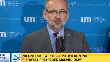 małpia ospa pierwszy przypadek