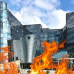 pożar w siedzibie tvp woronicza