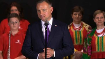 andrzej duda w lipsku lipsko