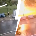 burza stanie pod drzewem skutki