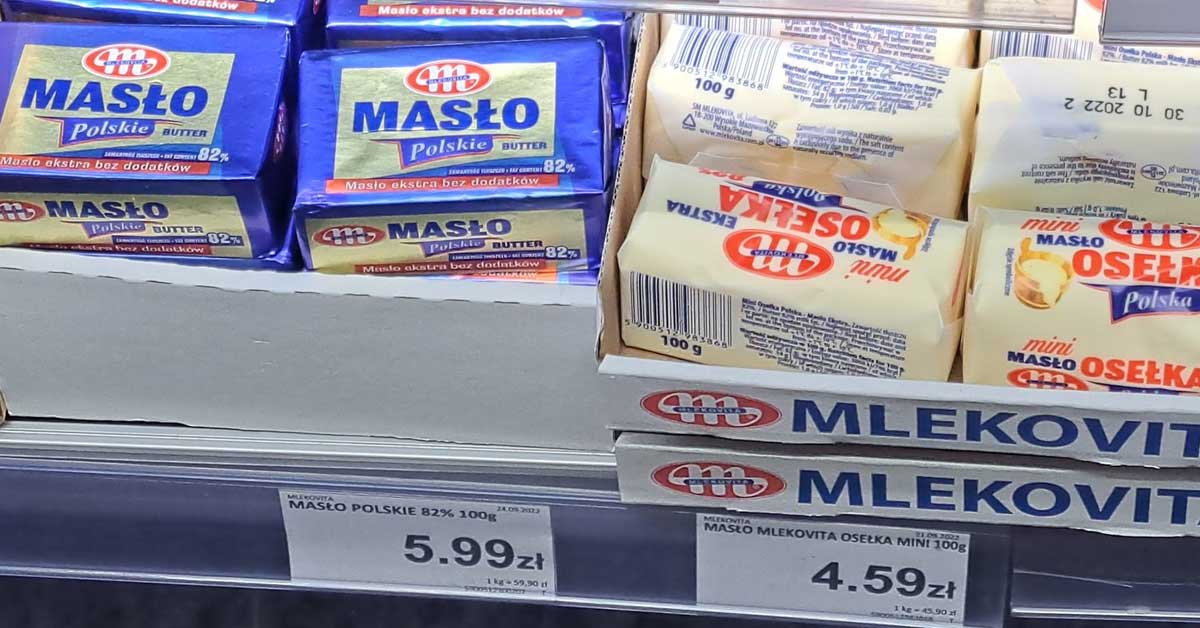 Masło za grosze w dyskontach. Klienci pytają, czemu takie tanie, a sieci liczą straty