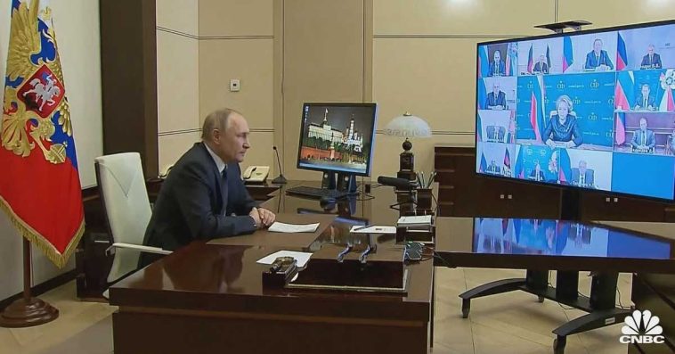 putin wideokonferencja