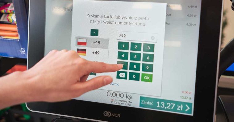 biedronka kasa samoobsługowa przyciski