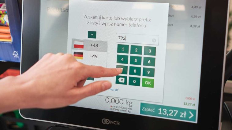 biedronka kasa samoobsługowa przyciski