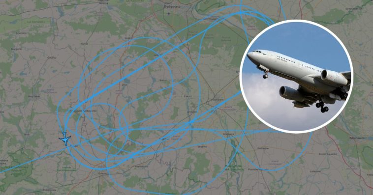 samoloty wojskowe nad polską dzisiaj