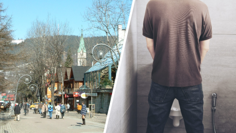 zakopane toaleta 10 zł