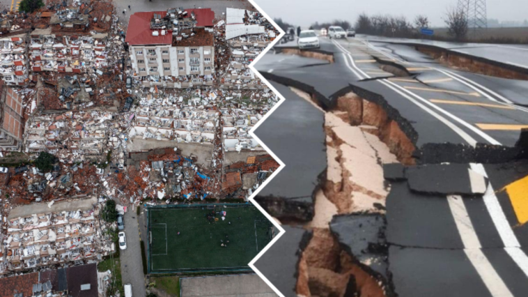 trzęsienie ziemi turcja mapa