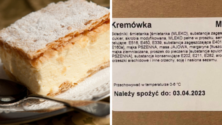 bosacka kremówka skład