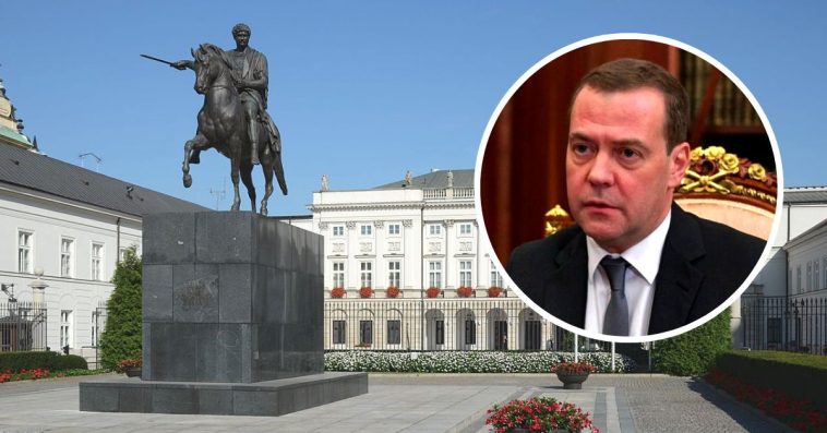 miedwiediew o polsce