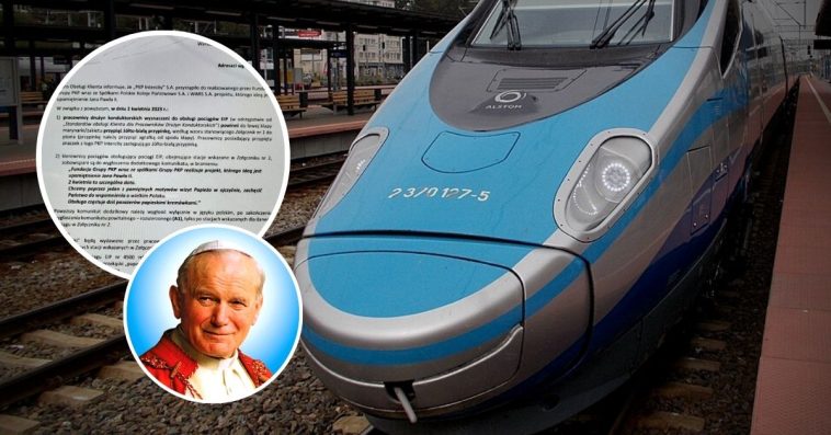 papieskie kremówki w pendolino