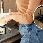 zlewozmywak podwieszany z ociekaczem