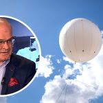 białoruski balon szpiegowski