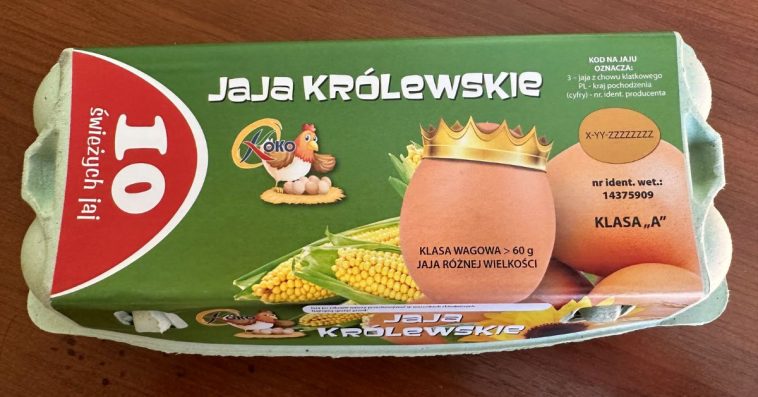 jaja królewskie salmonella