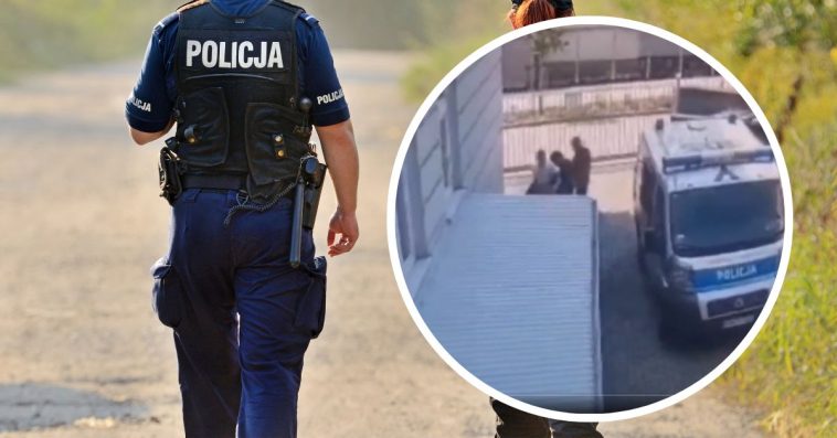 piaseczno ucieczka więźnia nagranie