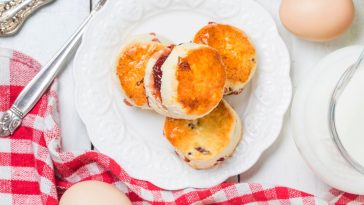 bułki angielskie scones