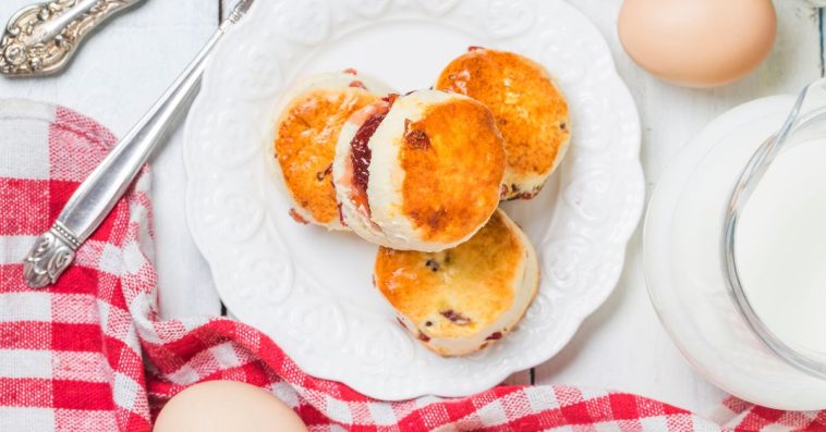 bułki angielskie scones