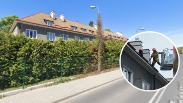 ursynów dziecko na dachu 4-latka