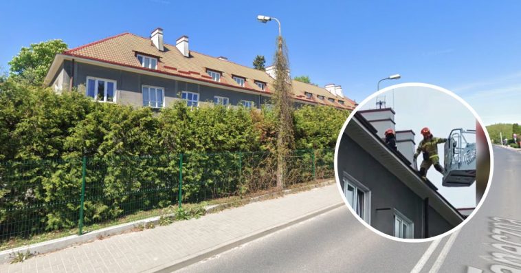 ursynów dziecko na dachu 4-latka