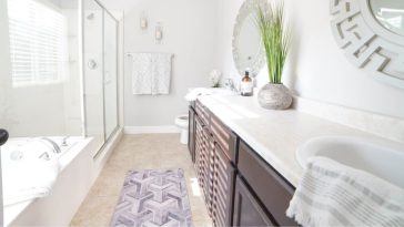 dywaniki łazienkowe nowoczesne komplety