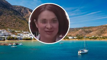 sifnos grecja zwłoki kobiety