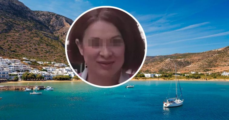 sifnos grecja zwłoki kobiety