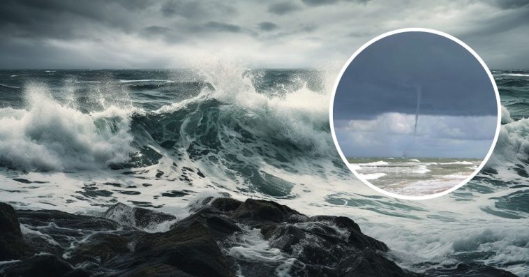 trąba wodna nad bałtykiem