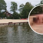 szamocin plaża filmik igraszki