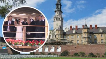 taniec Kaczyński jasna góra częstochowa