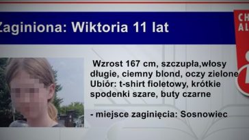 wiktoria z sosnowca odnaleziona gdzie była