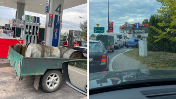 brak paliwa na stacjach