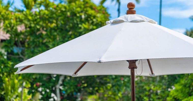 parasol ogrodowy obi castorama leroy merlin