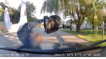 potrącenie pieszego z jego winy konsekwencje