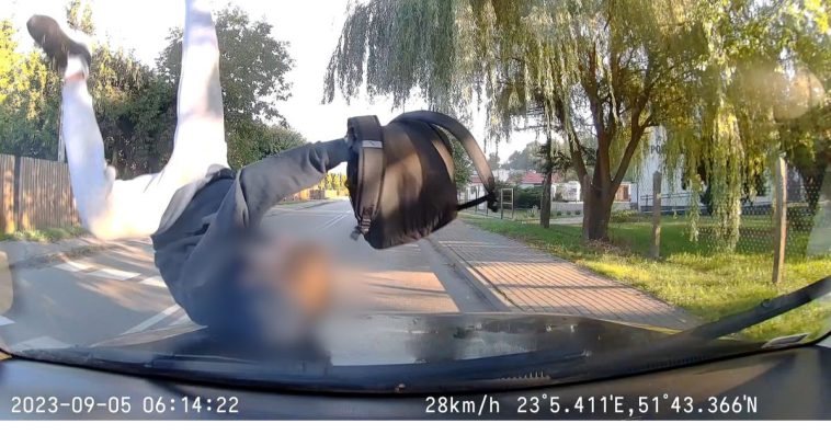 potrącenie pieszego z jego winy konsekwencje