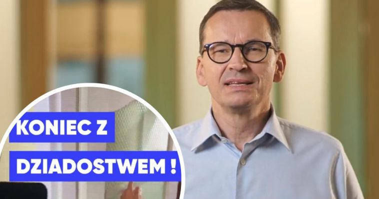 koniec z dziadostwem morawiecki pis wielka płyta