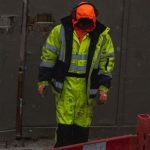 materiał na ubrania robocze krzyżówka