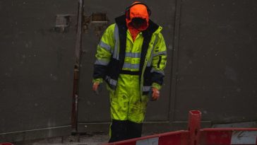 materiał na ubrania robocze krzyżówka