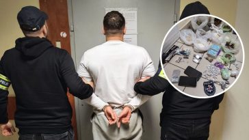 warszawa narkotyki zatrzymania