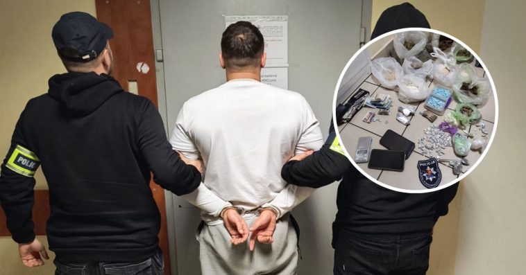 warszawa narkotyki zatrzymania