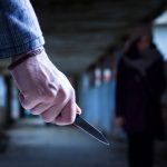 atak nożownika zgierz