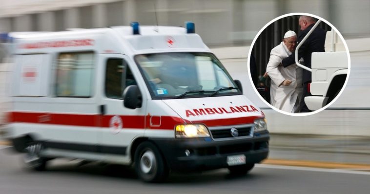 papież franciszek w szpitalu