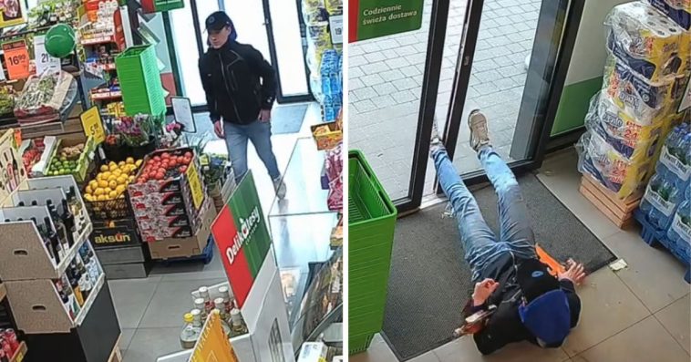 delikatesy pabianice kradzież