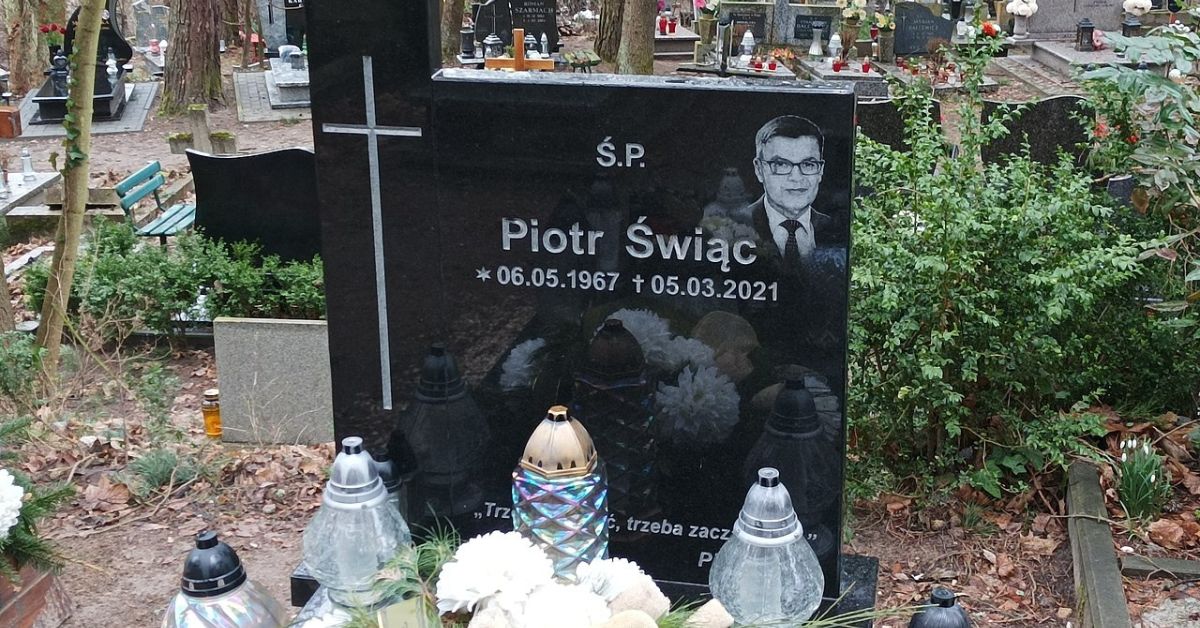 piotr świąc żona dzieci wiek