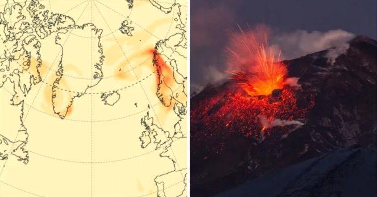 Toksyczna chmura gazów nad Polską