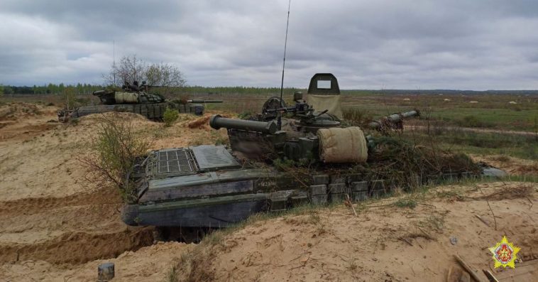 wojsko białoruskie na granicy z polską