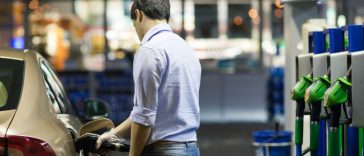 mandat za tankowanie paliwa