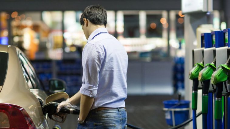 mandat za tankowanie paliwa