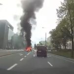 mokotów warszawa pożar